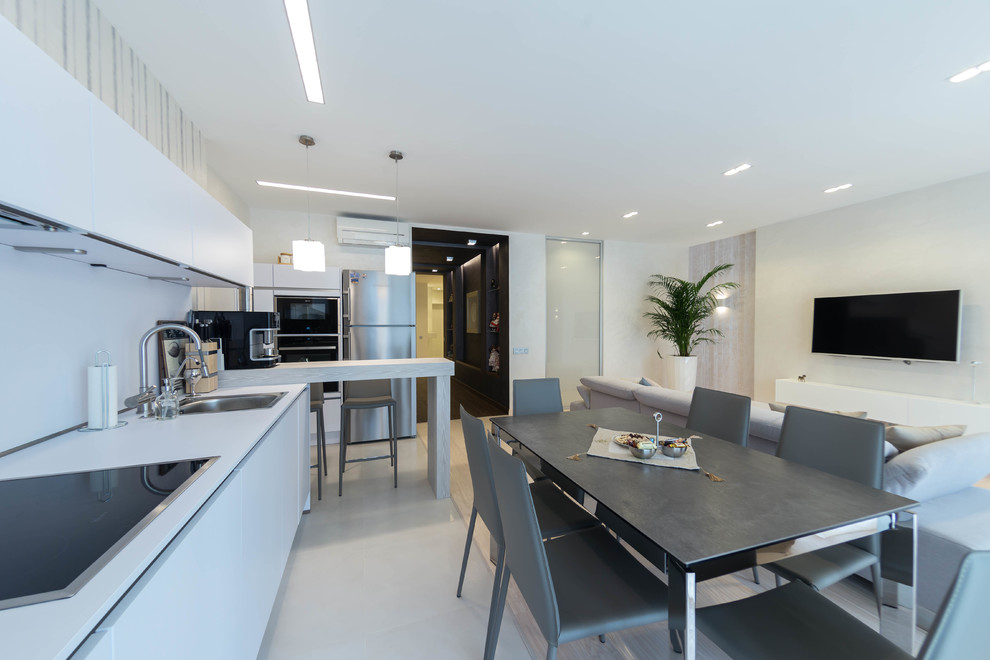 Кухня-гостиная в ЖК "Антарес", Екатеринбург