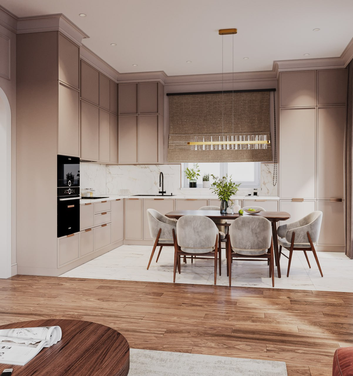 Дизайн интерьера коттеджа Троицк