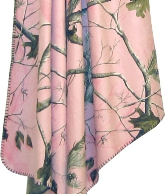 Realtree AP Pink Throw - Rustic - Throws - by Carstens | Houzz