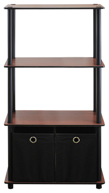 Furinno Go Green Storage Shelf Transitional Display And Wall Furinno Go Green Storage Shelf Transitional Display And Wall Shelves By