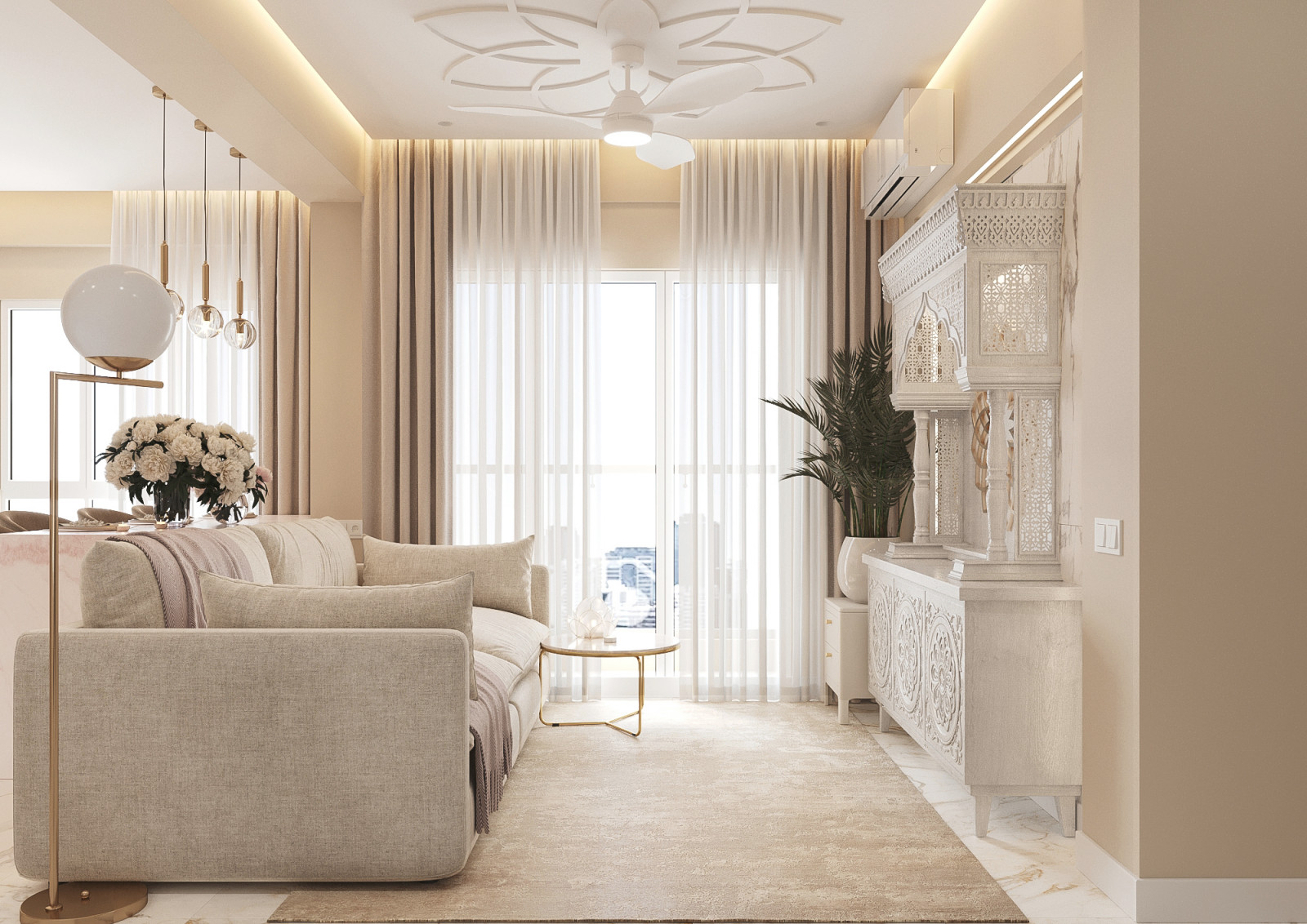 Кухня-гостиная 6