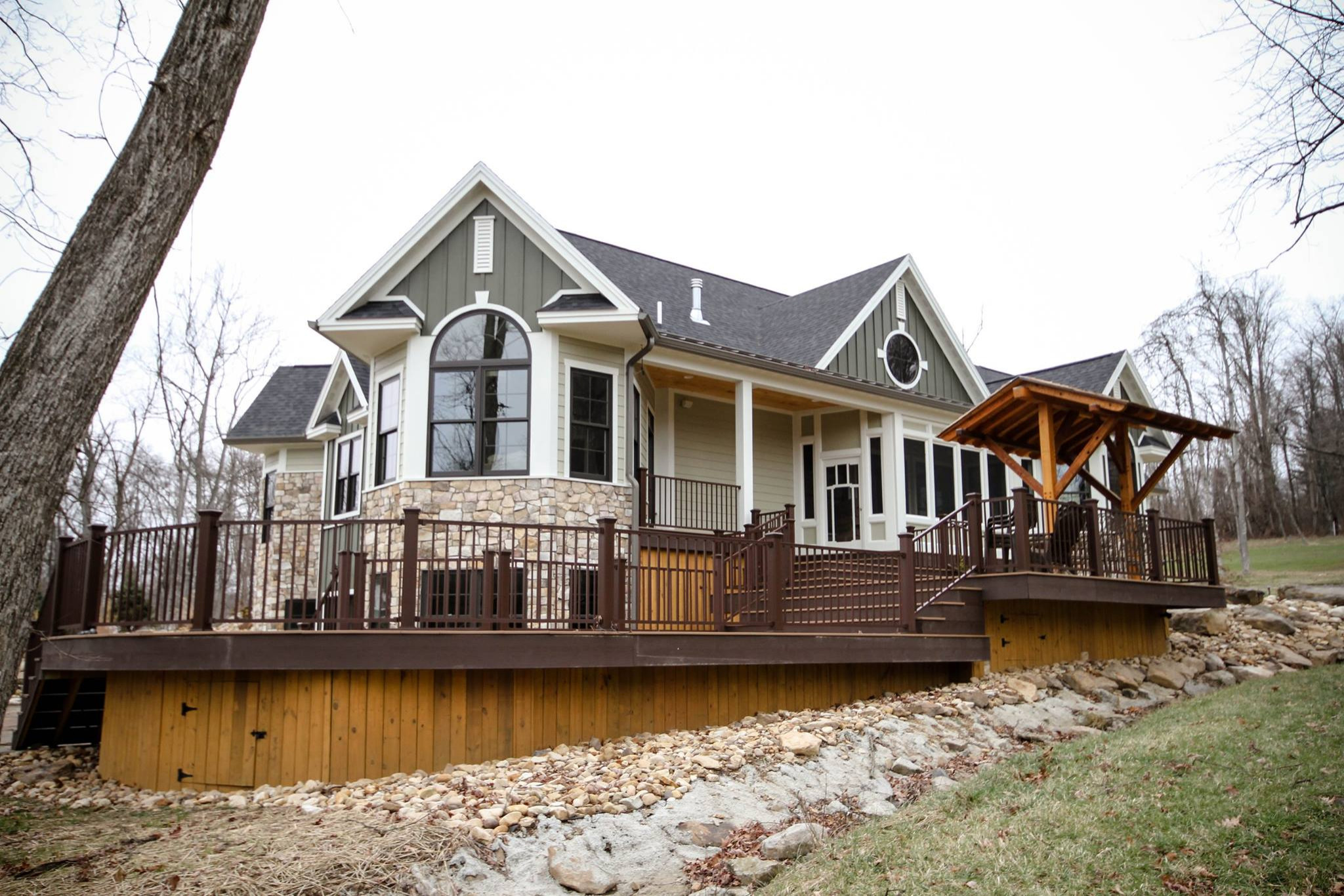 Custom Home: New Construction and Outdoor Living