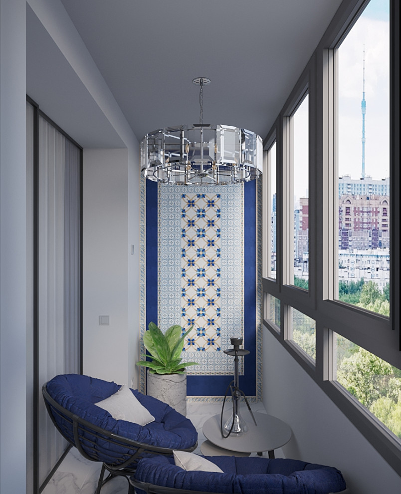 Интерьер Квартиры 84 м2 в Москве в современном минимализме.  Жк Настроение