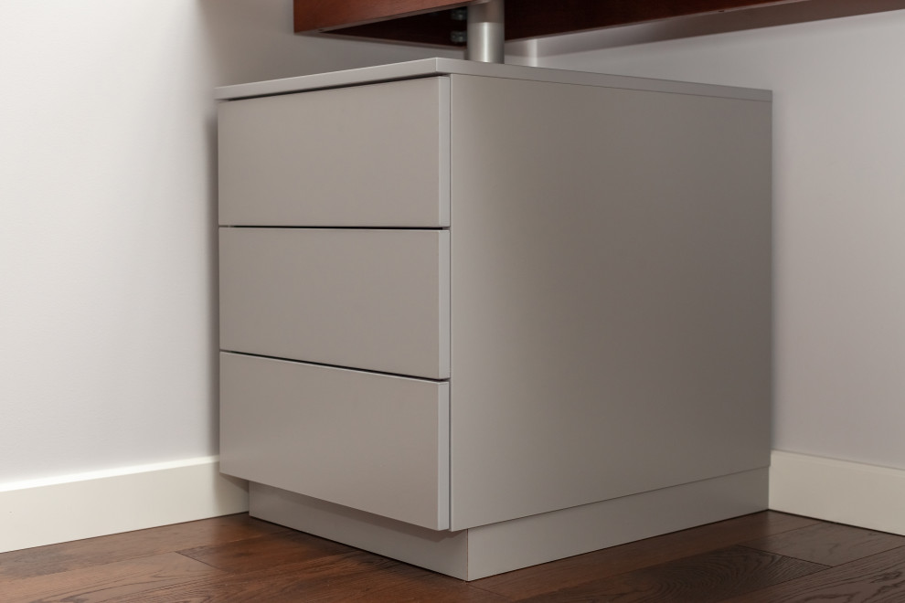 Тумба под столом в детской