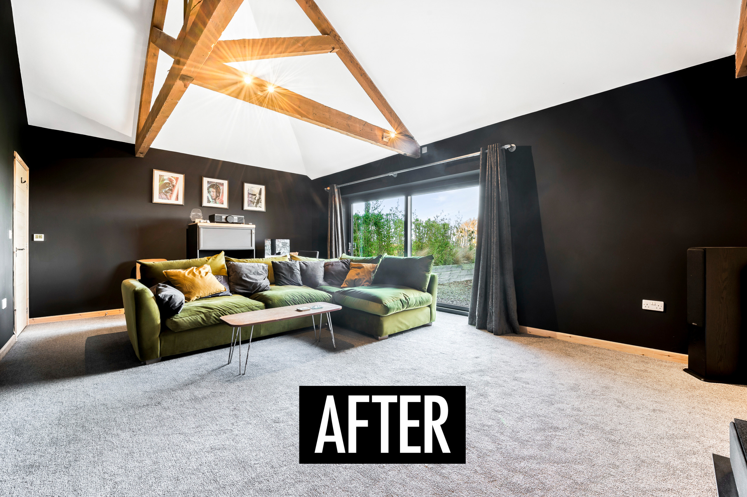 Before & afters - Redwood Barn