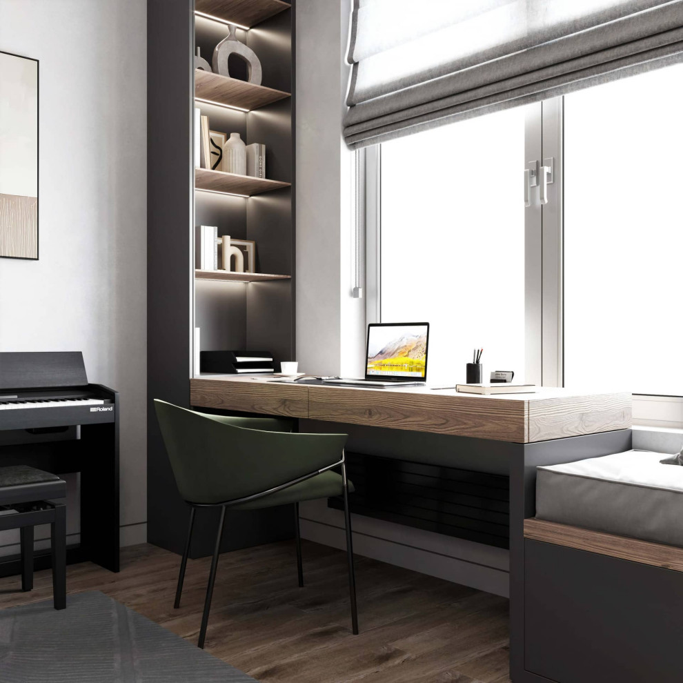 Дизайн и ремонт квартиры в ЖК «Манифест» — Тёплая графика