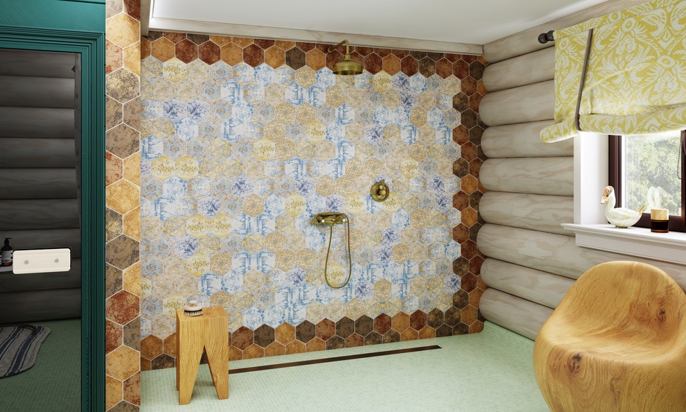 Дизайн интерьера бани.