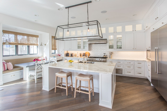 Manhattan Beach Coastal Plantation costero-cocina