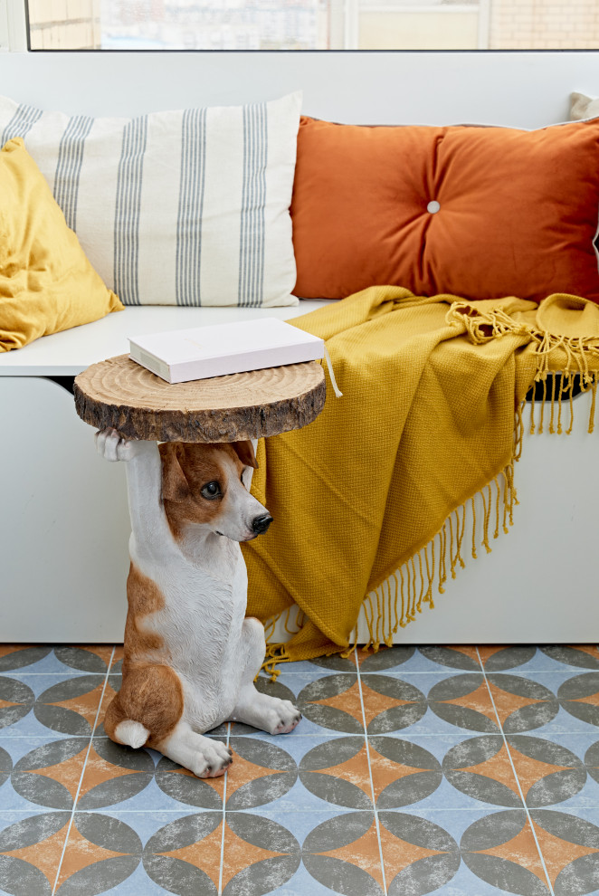 Детская комната с хаски