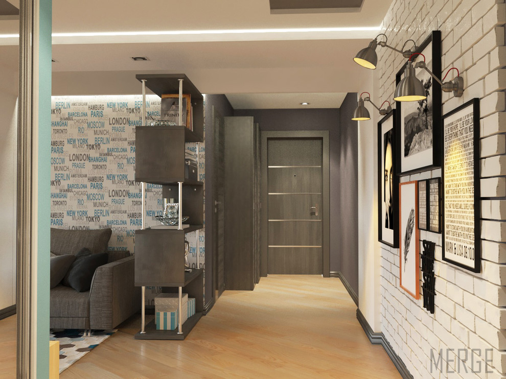 Реконструкция трехкомнатной квартиры в современном стиле. Вознесенск