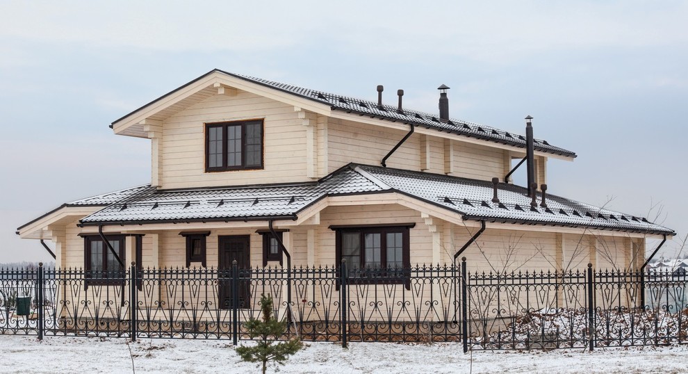 Строительство домов из клееного бруса