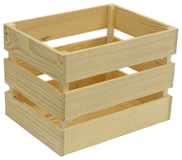 Heavy Duty Crate Farmhouse Storage Bins And Boxes by Crates & Pallet