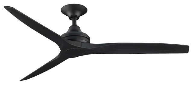 Fanimation Spitfire Ceiling 60 Fan Black Motor Transitional Fanimation Spitfire Ceiling 60 Fan Black Motor Blades