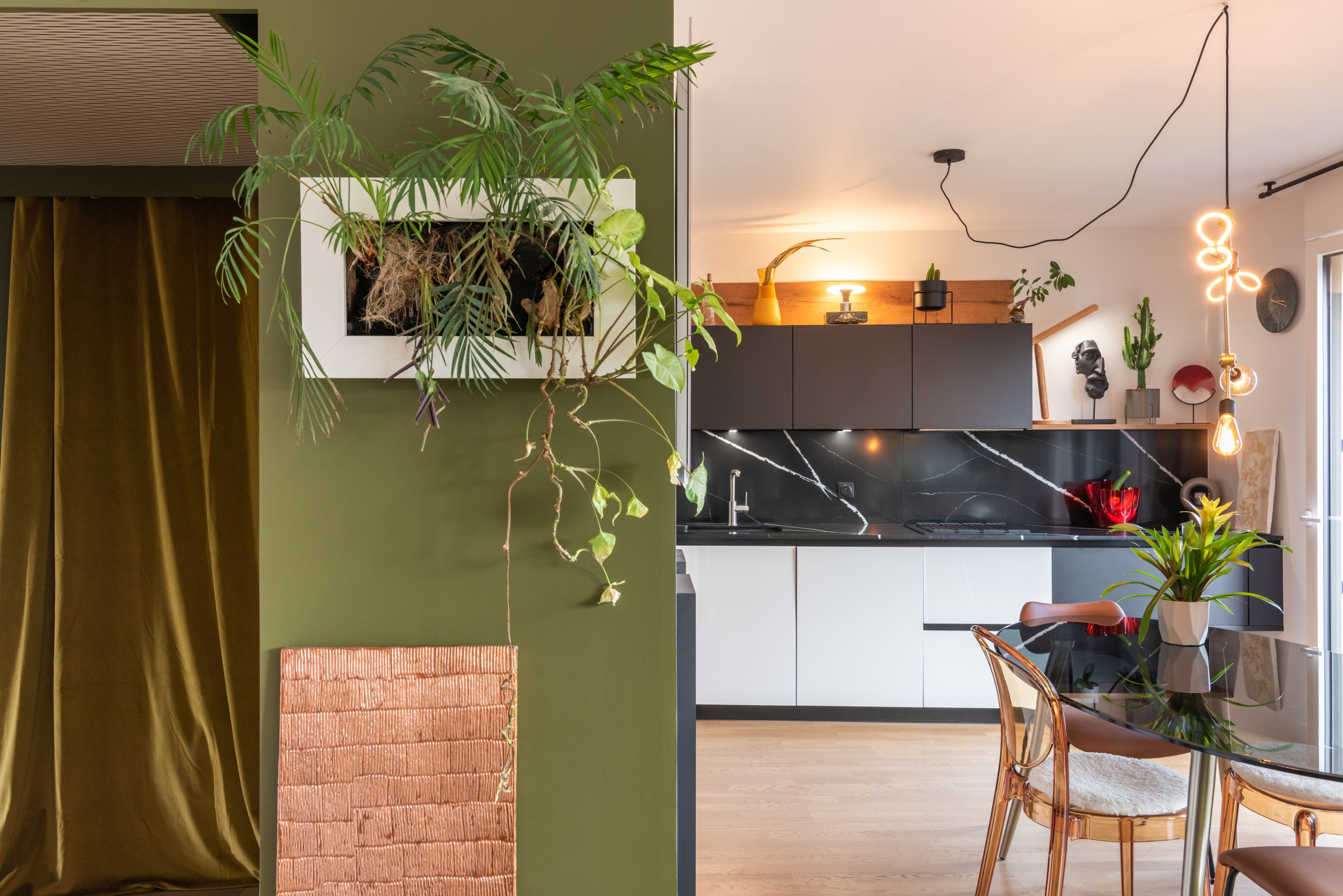 Clichy - Sublimation d'un appartement & transformation