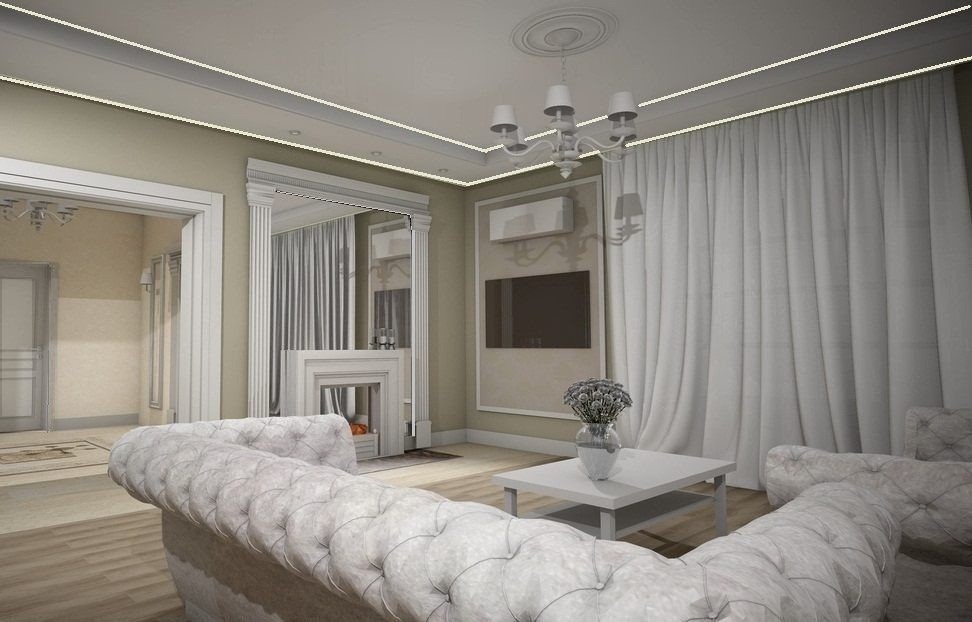 Дизайн-проект загородного особняка 165 кв.м