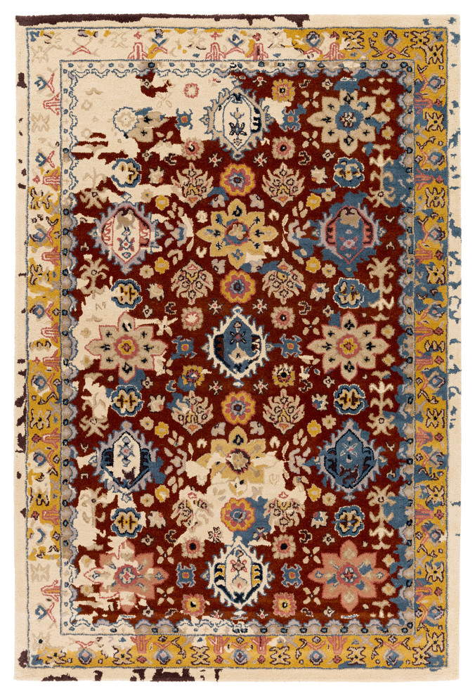 Castello Area Rug Mediterranean Area Rugs by FlairD Houzz