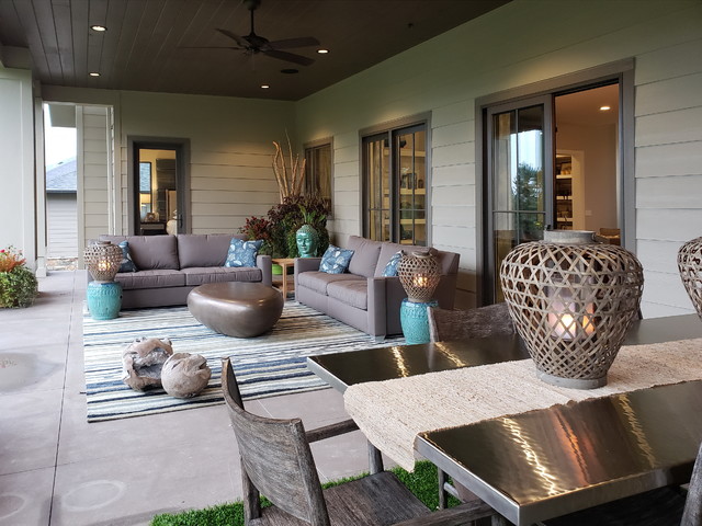 LA Home Builders Fall Parade of Homes 2018 trendy-terrasse