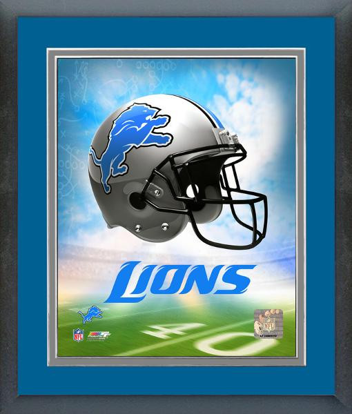 2009 Detroit Lions Team Logo Nfl Football Photo Wall Decor