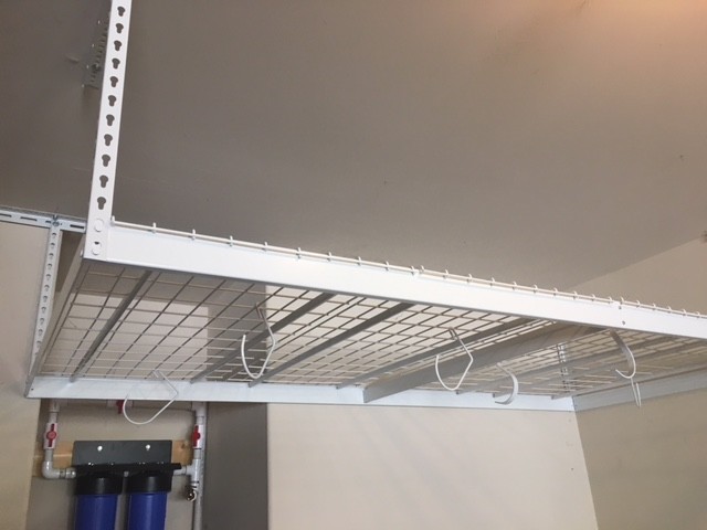 Garage Storage Rack Install