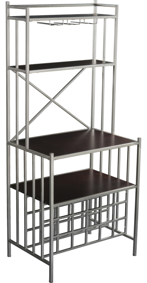Ladera Industrial Style Bakers Rack Industrial Baker's Racks by