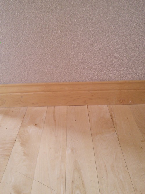 baseboards and paint color