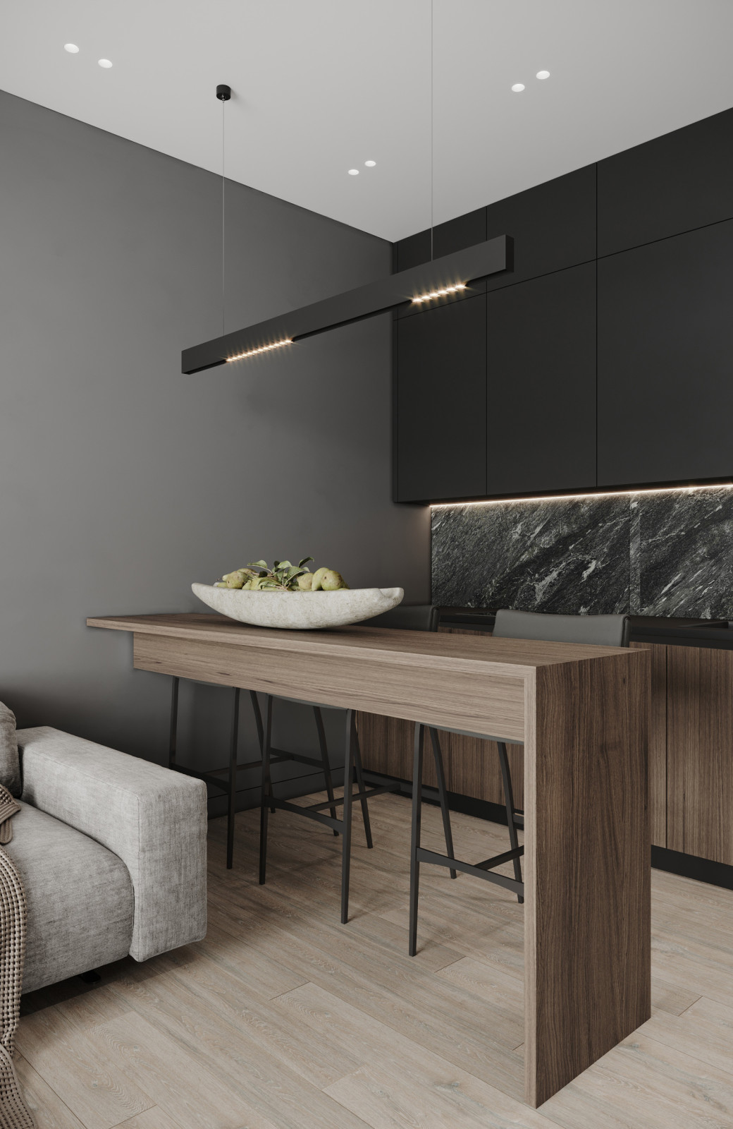 Дизайн-проект в ЖК Пресня Сити