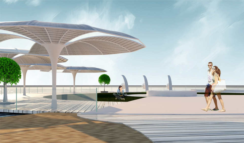 Проект организации прибрежной территории парка "40 лет ВЛКСМ"