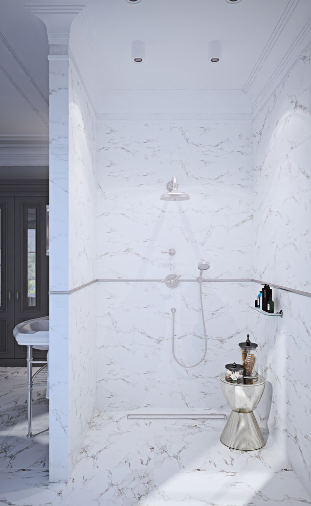 Emerald. Интерьры элитного жилого дома в коттеджном поселке в пригороде