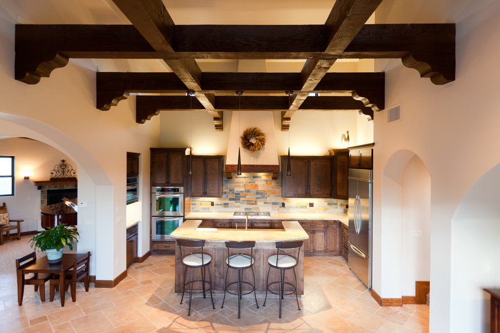 Early California Hacienda - Mediterranean - Kitchen - San Luis Obispo ...