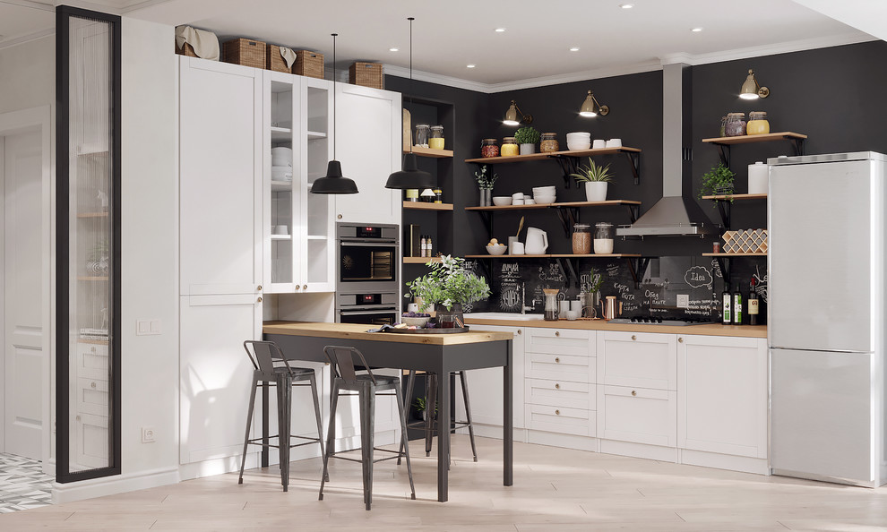 Проект трехкомнатной квартиры в г. Сургут