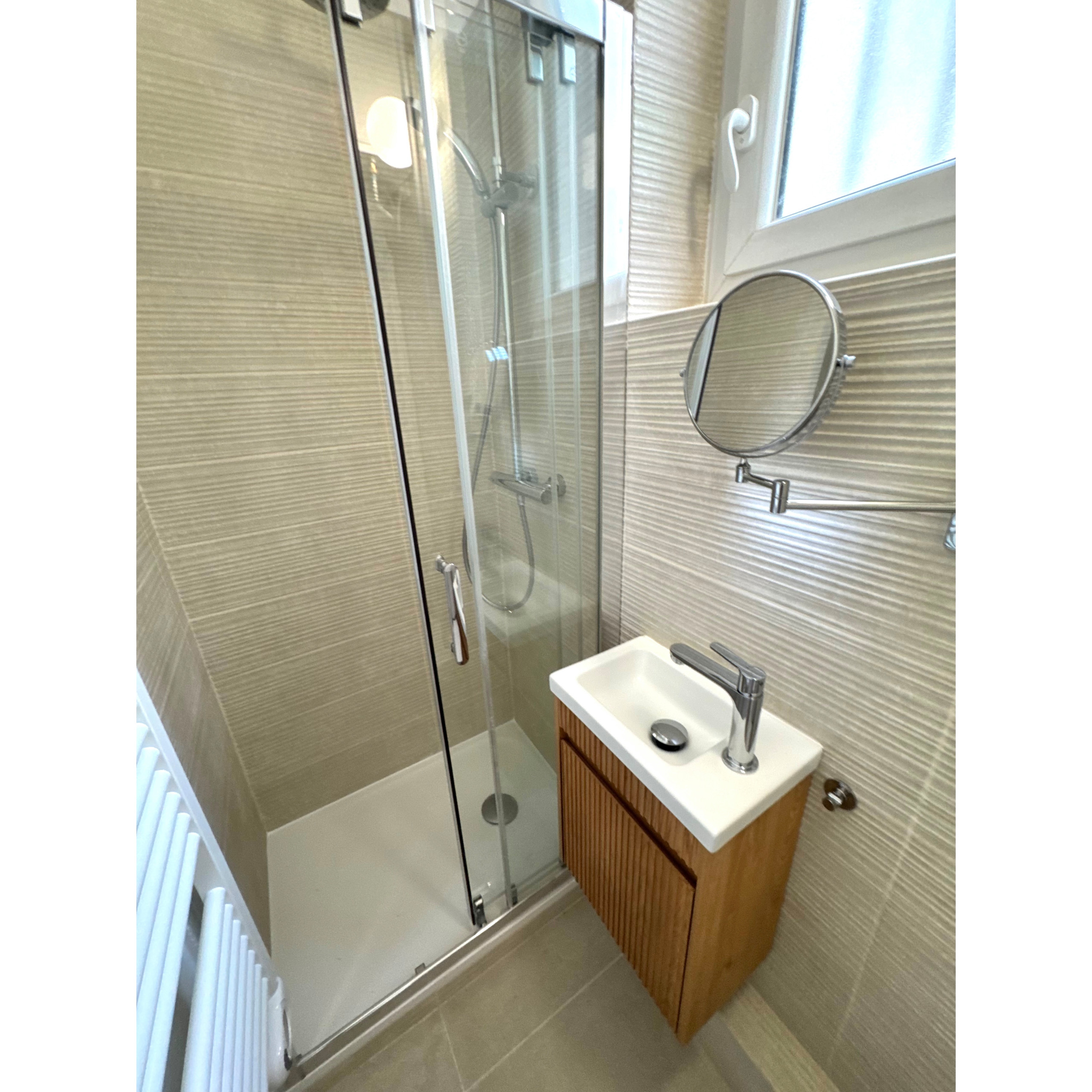 Projet Louis Blanc, rénovation d'un studio de 15m2