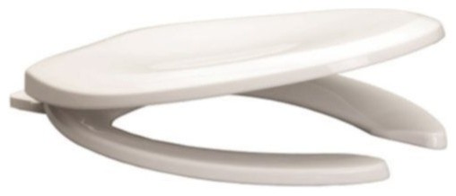Proflo Pftscofc2000 Elongated Open Front Toilet Seat With Cover