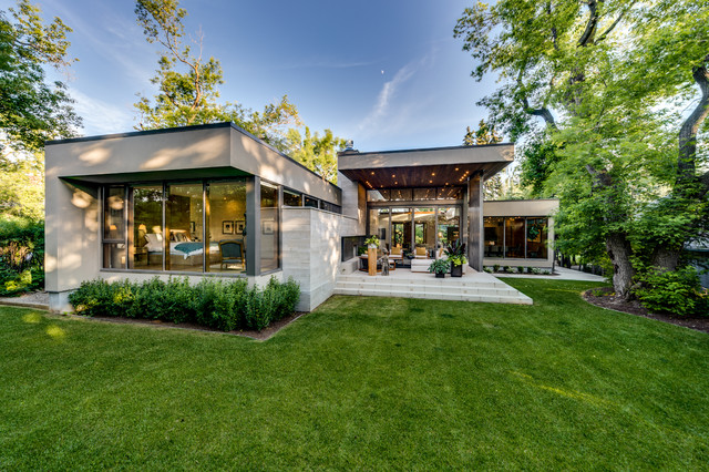 Modern Bungalow - Contemporary - Exterior - Calgary - by ...