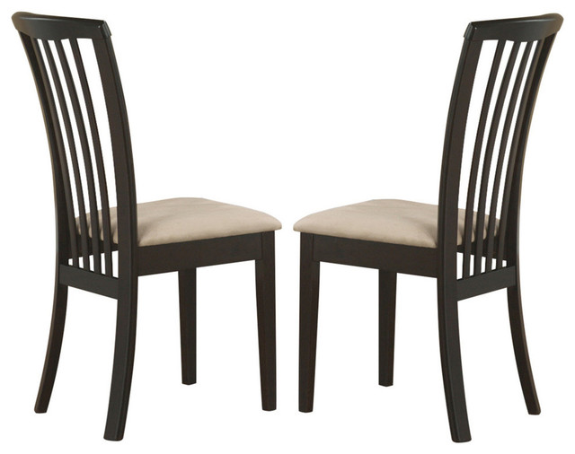 Emma Mason Signature Delma Dining Chair In Cappuccino Set Of 2 Emma Mason Signature Delma Dining Chair In Cappuccino Set Of 2 Transitional Chairs By