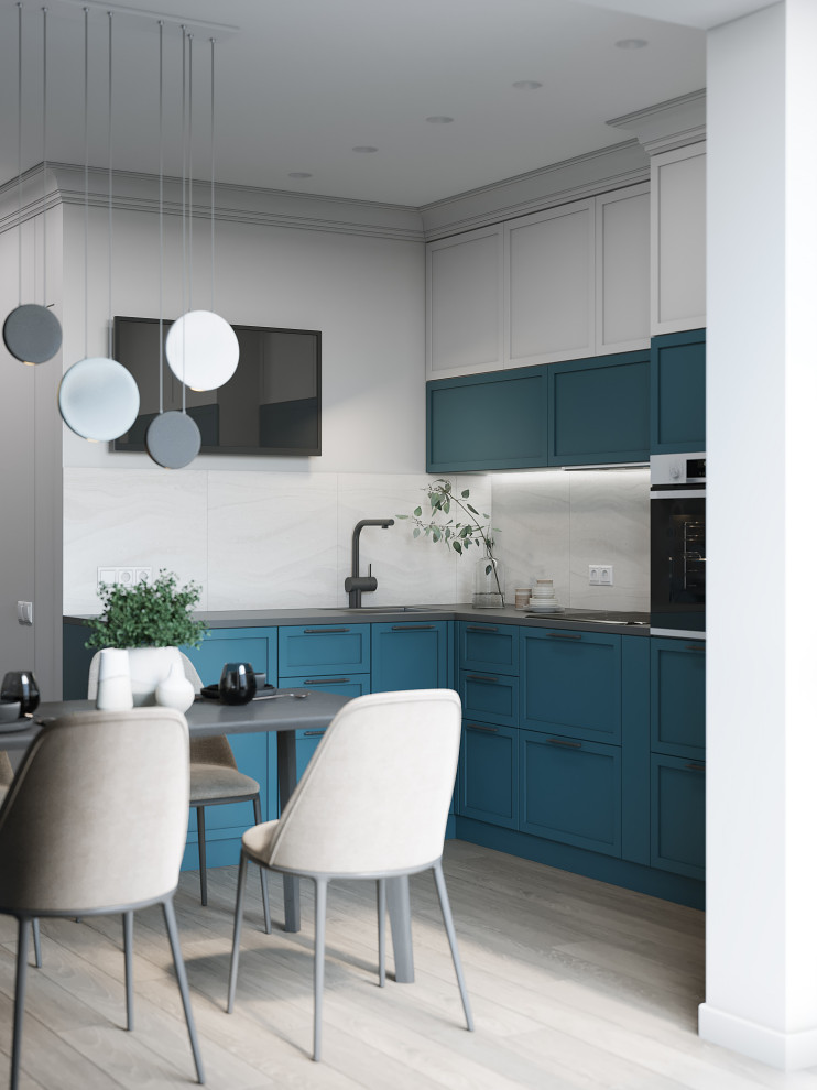 Дизайн-проект 2-комнатной кв., ЖК "Шуваловский", СПб, 60 кв.м.