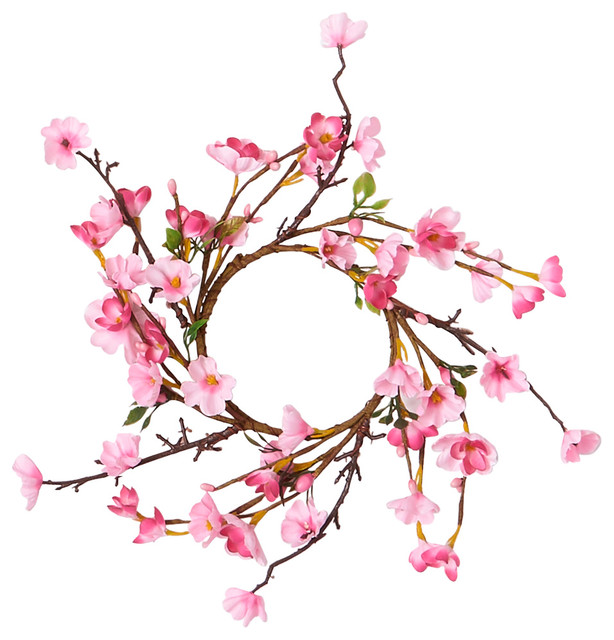 Cherry Blossom Candle Ring Contemporary Candleholders by WORTH