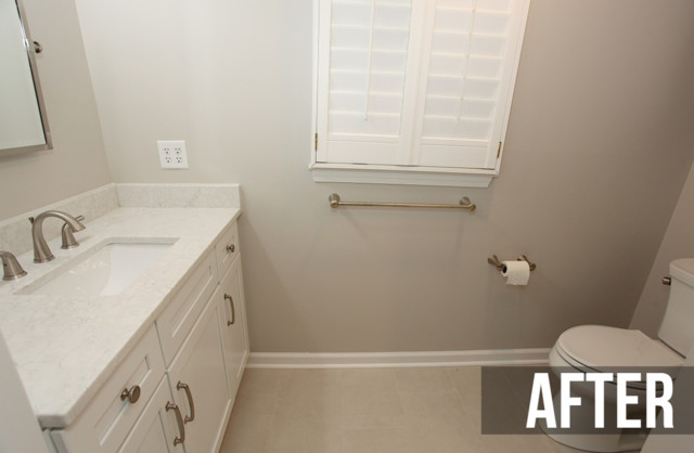 Refreshing Transitional Bath transitional