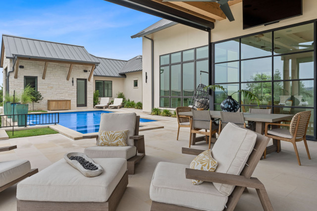 Serene Hills contemporary-patio