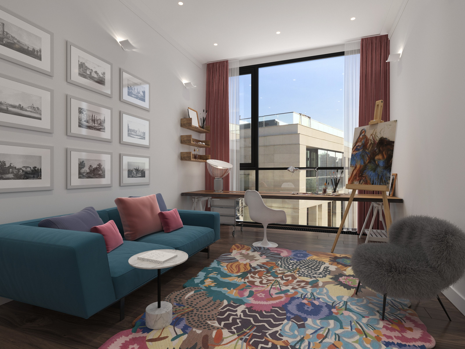 Модный Интерьер | Квартира с Лифтом и Террасой | 2021