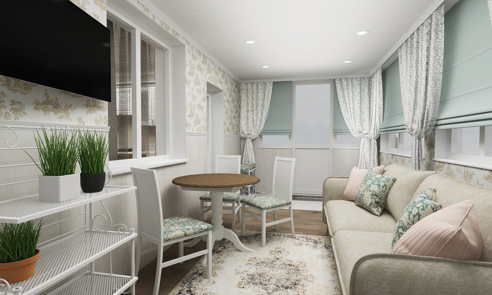 веранда в доме в ст. Вышестеблиевская