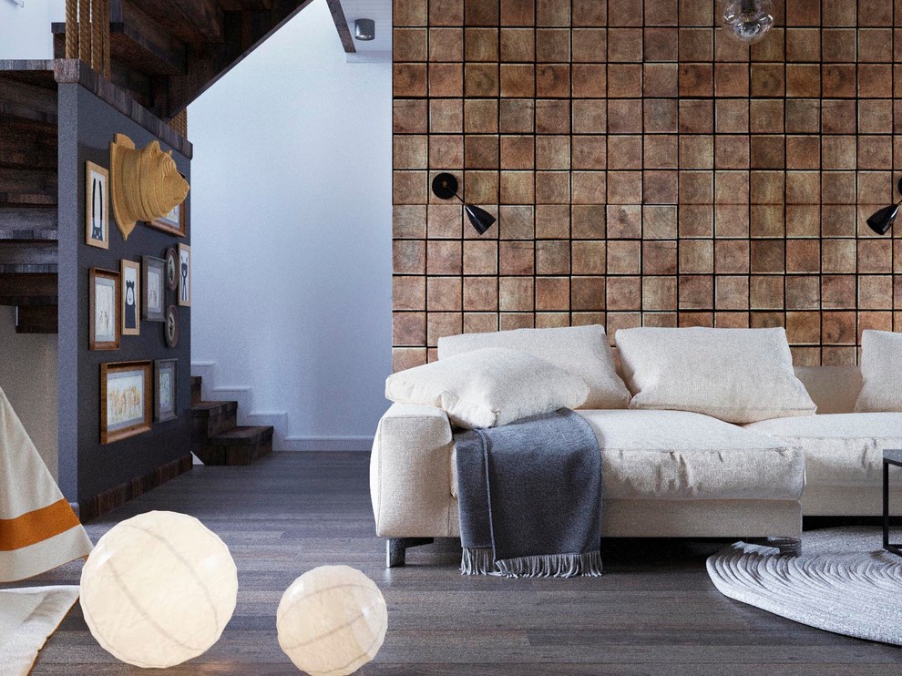 Проект интерьера таунхауса во Владивостоке по ул. Лесная, Заря