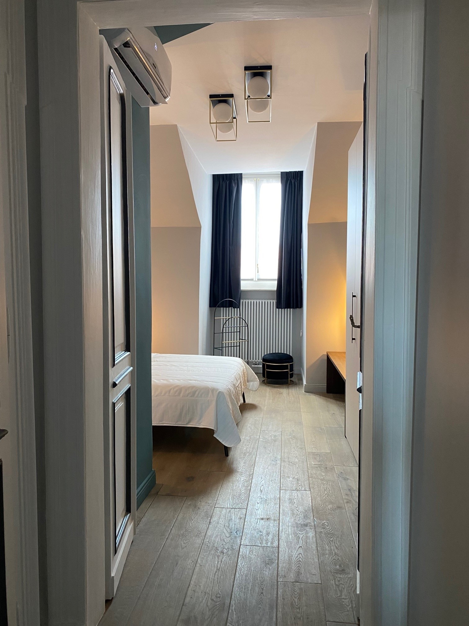L'ingresso della camera da letto DOPO la ristrutturazione