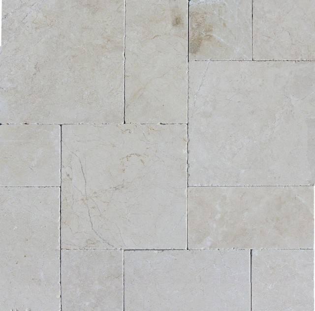 160 Sq Ft Pallet Aegean Pearl French Pattern Tumbled Pallet Aegean Pearl French Pattern Tumbled Transitional Wall And Floor Tile By Shades Of Stone