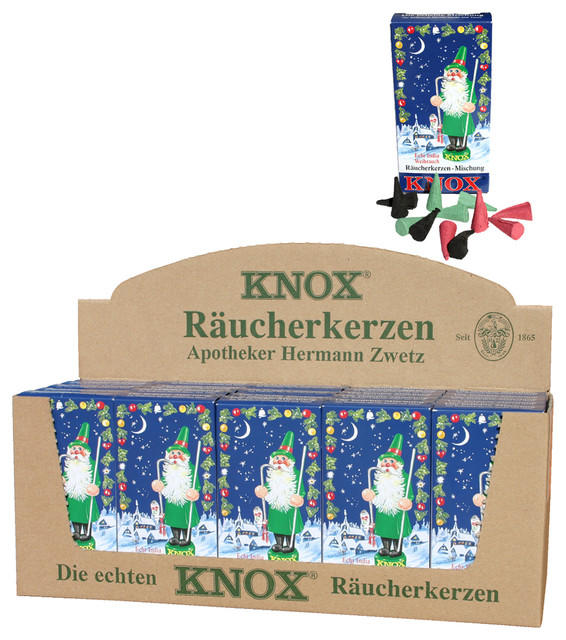 Knox Large Incense Assorted Scents Display Box Of 25 Units Of 24