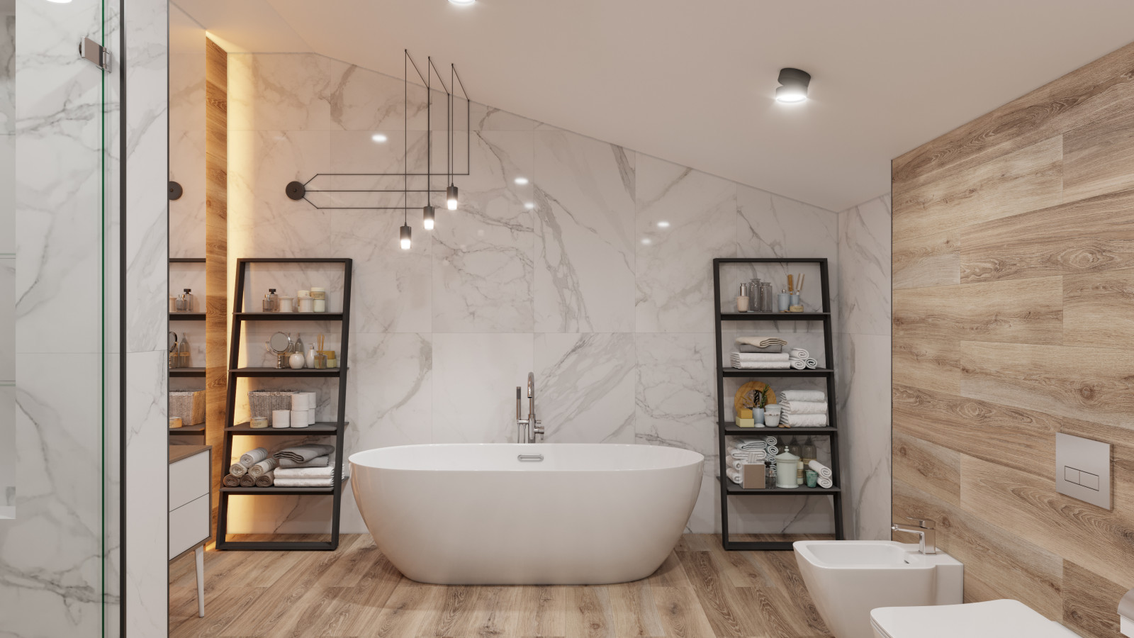 Дизайн мансардного этажа