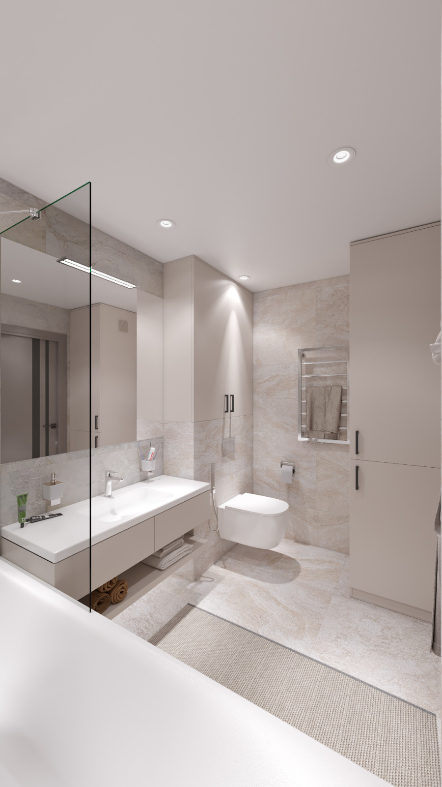 Дизайн трехкомнатной квартиры Днепр