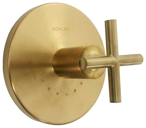 Kohler KT144883BV Brushed Bronze Purist Thermostatic Valve Trim