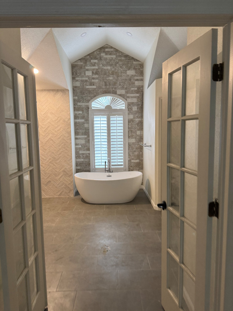 Large bathroom remodel