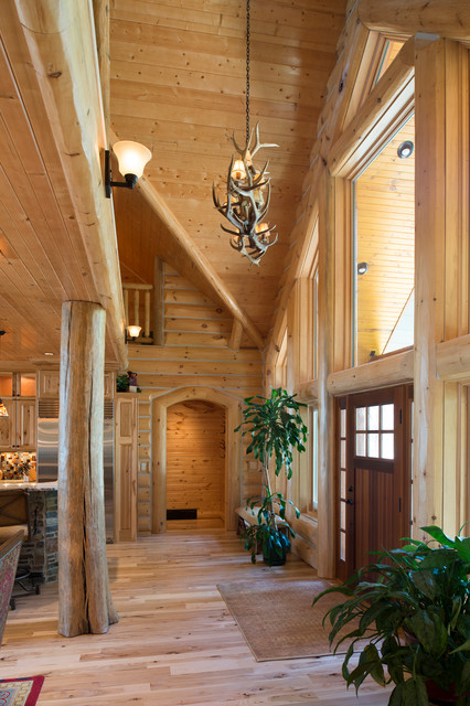 Rustic Entry montagne-entree