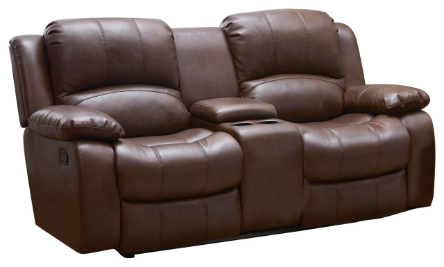 B Furniture Bonded Leather, Bonded Leather Reclining Loveseat